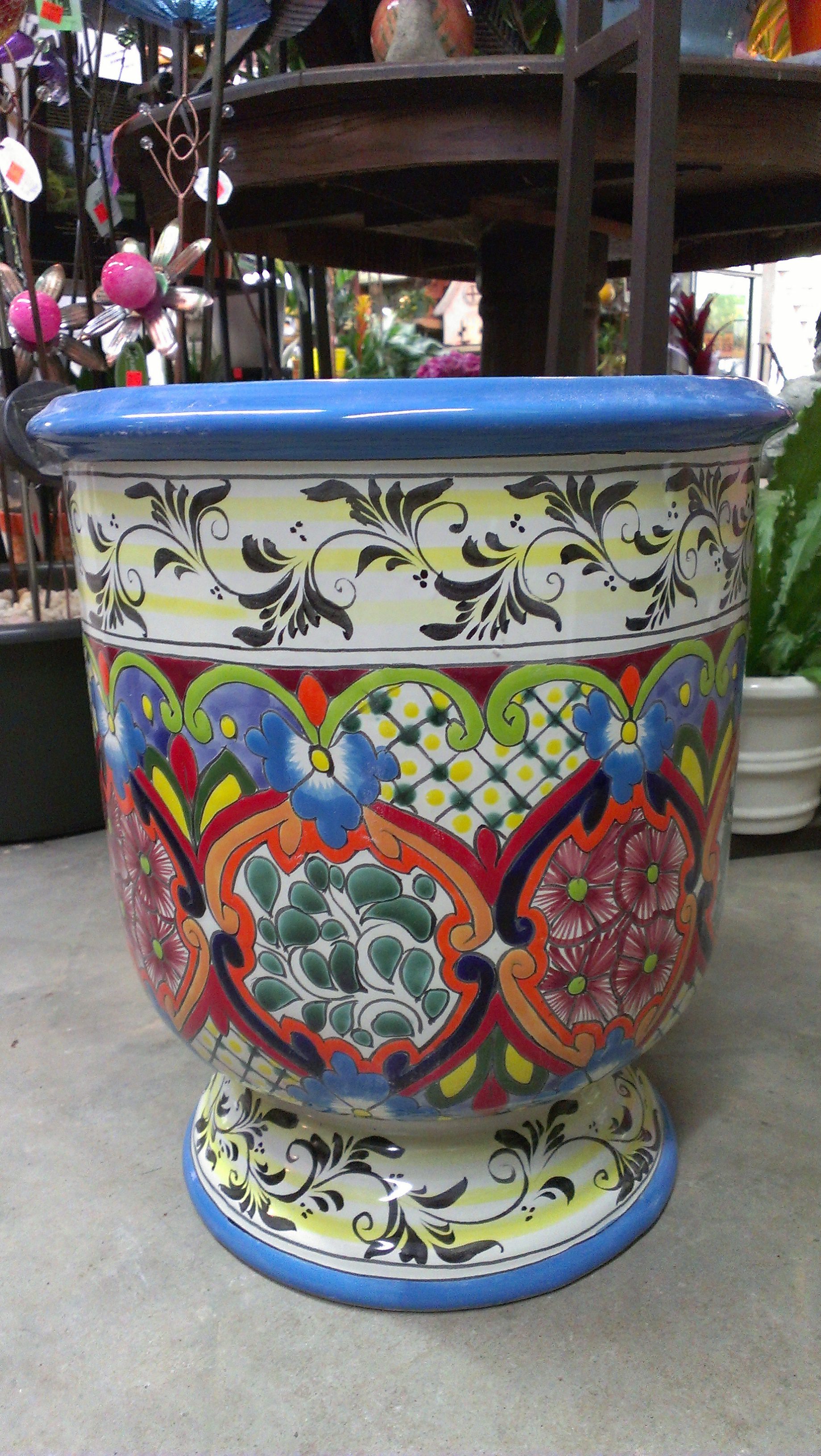 Ole! New shipment of Mexican Pottery From Talavera Pottery!