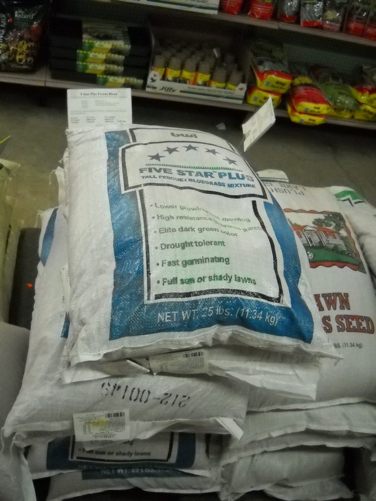 Turf Time! Fresh Fescue Seed Is IN!