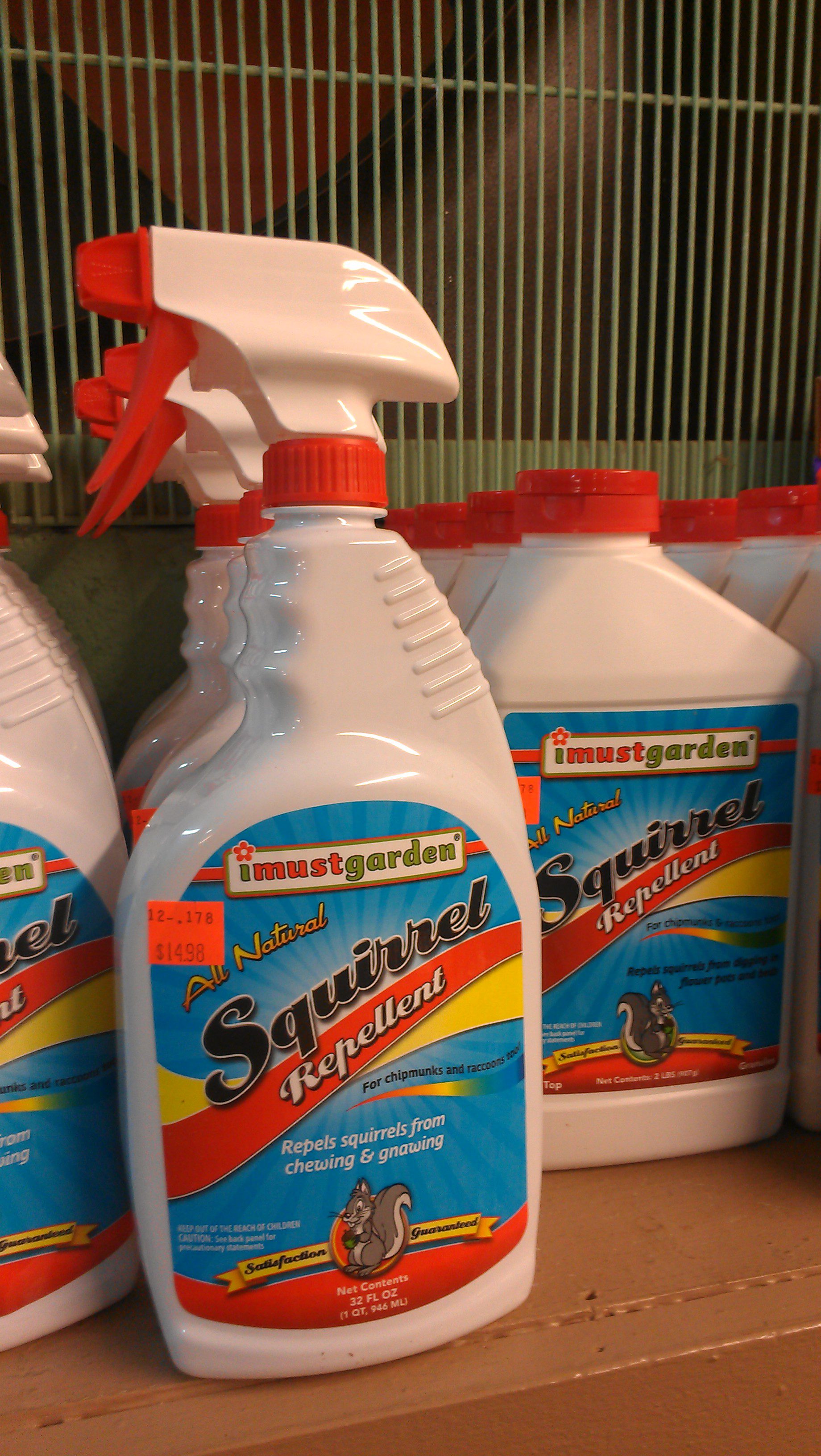 Squirrels Eating Your Flowers?