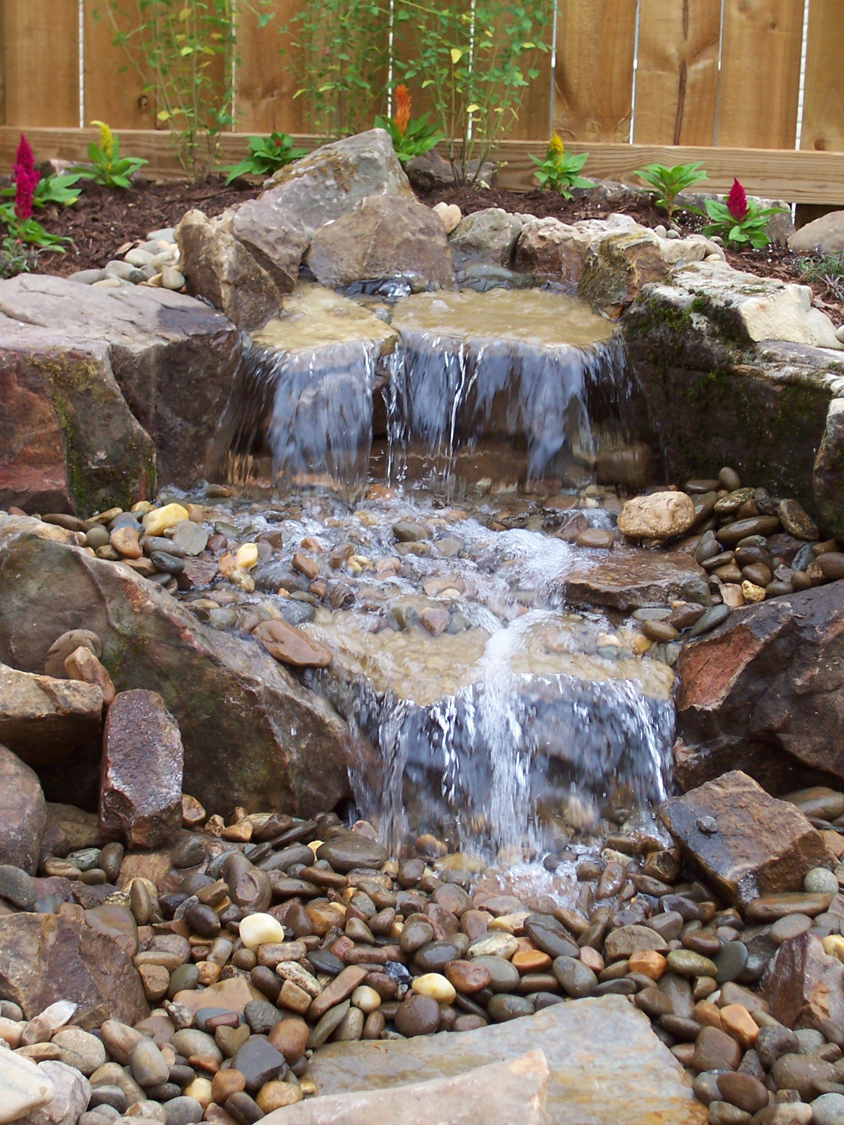 How To Construct A Pondless Waterfall | South Pleasantburg NurserySouth ...