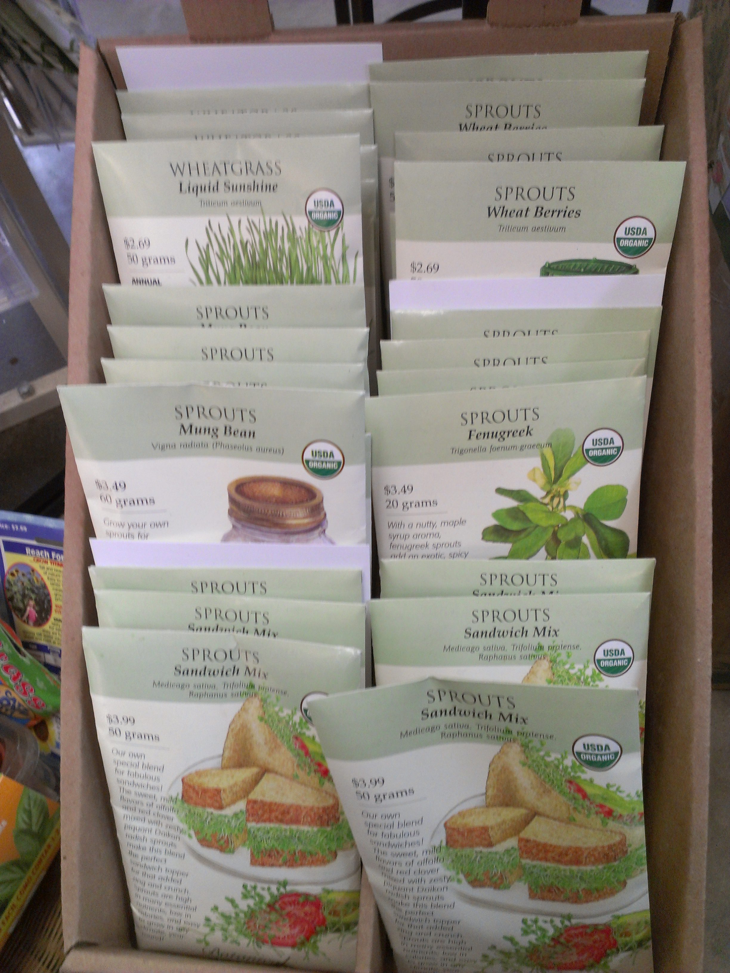 Sprouts, why should I grow them, then what do I do with them?